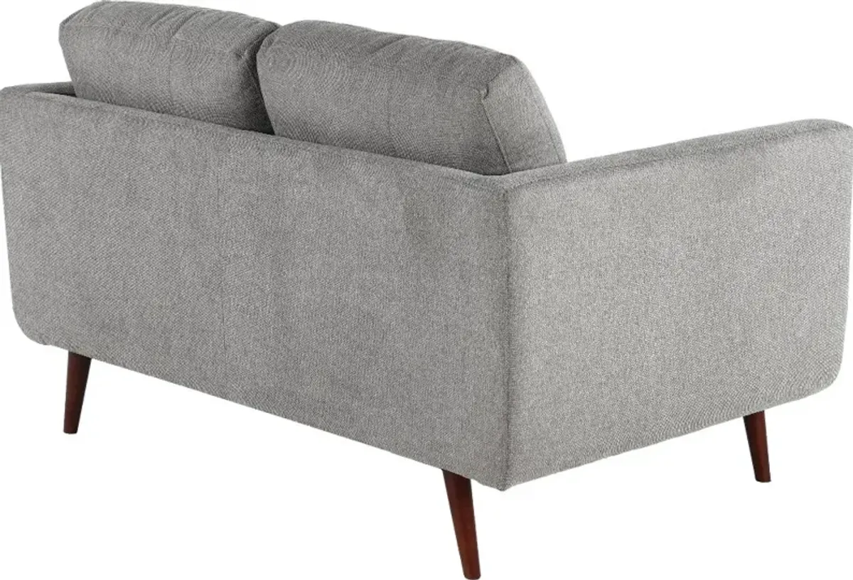 Liverpool Gray Loveseat