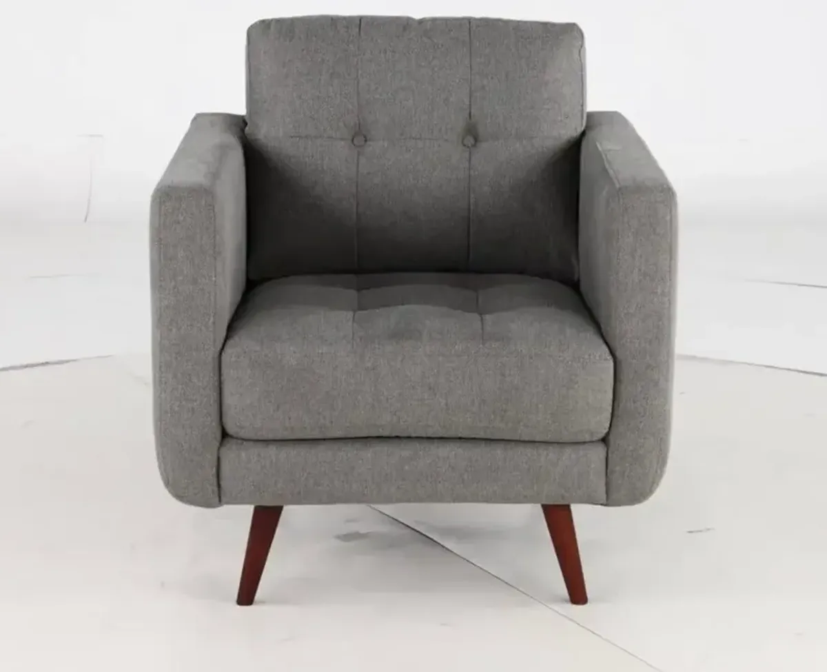 Liverpool Denim Gray Chair