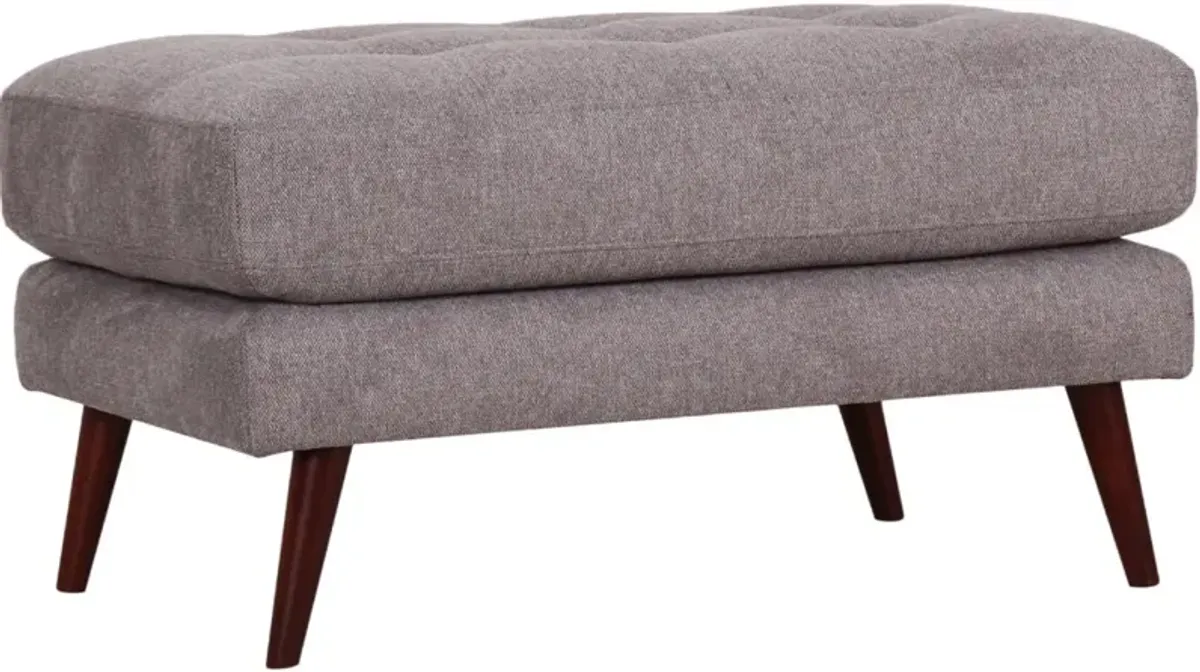 Liverpool Gray Ottoman