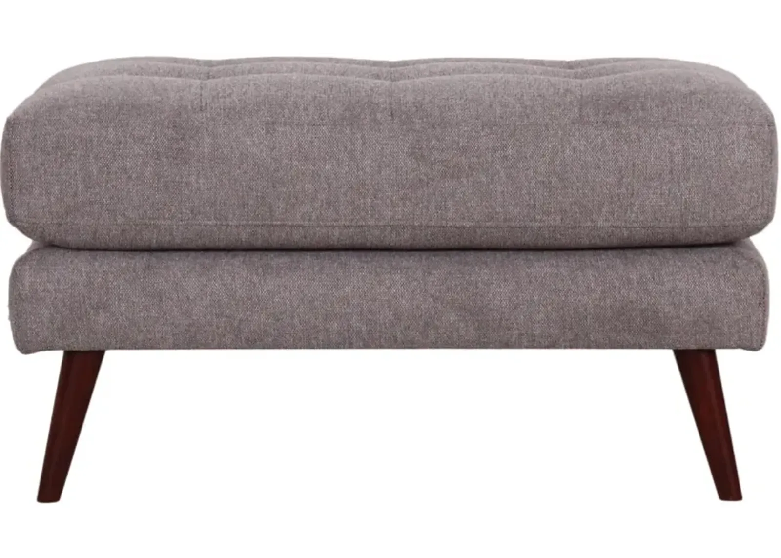 Liverpool Gray Ottoman