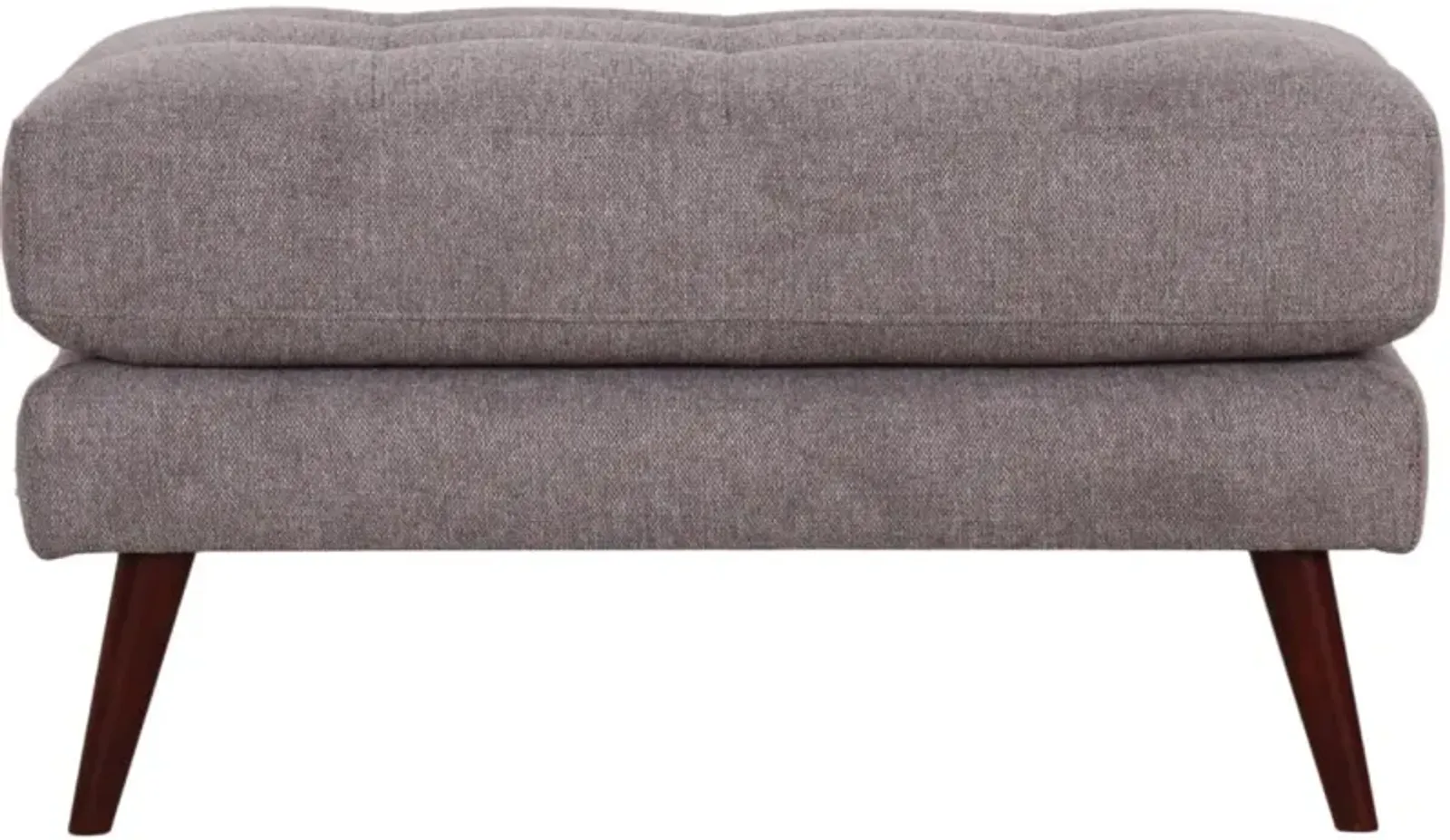 Liverpool Gray Ottoman