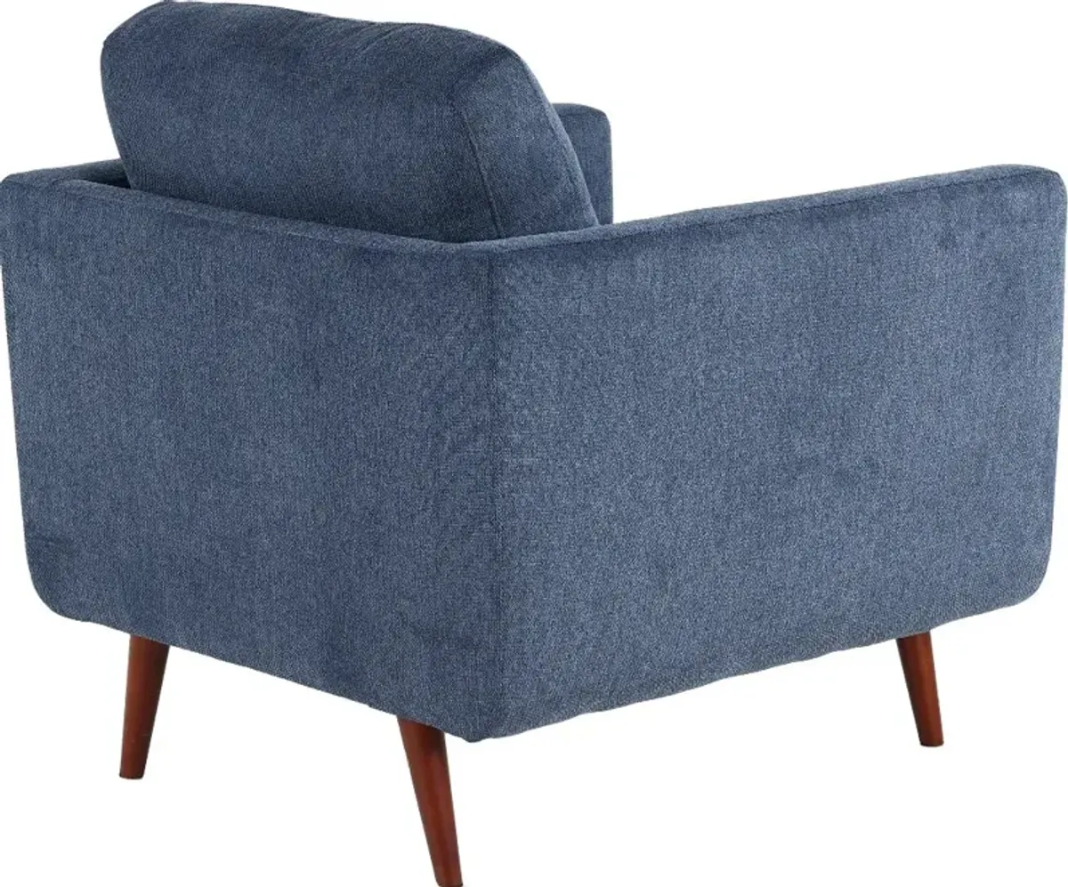 Liverpool Denim Blue Chair