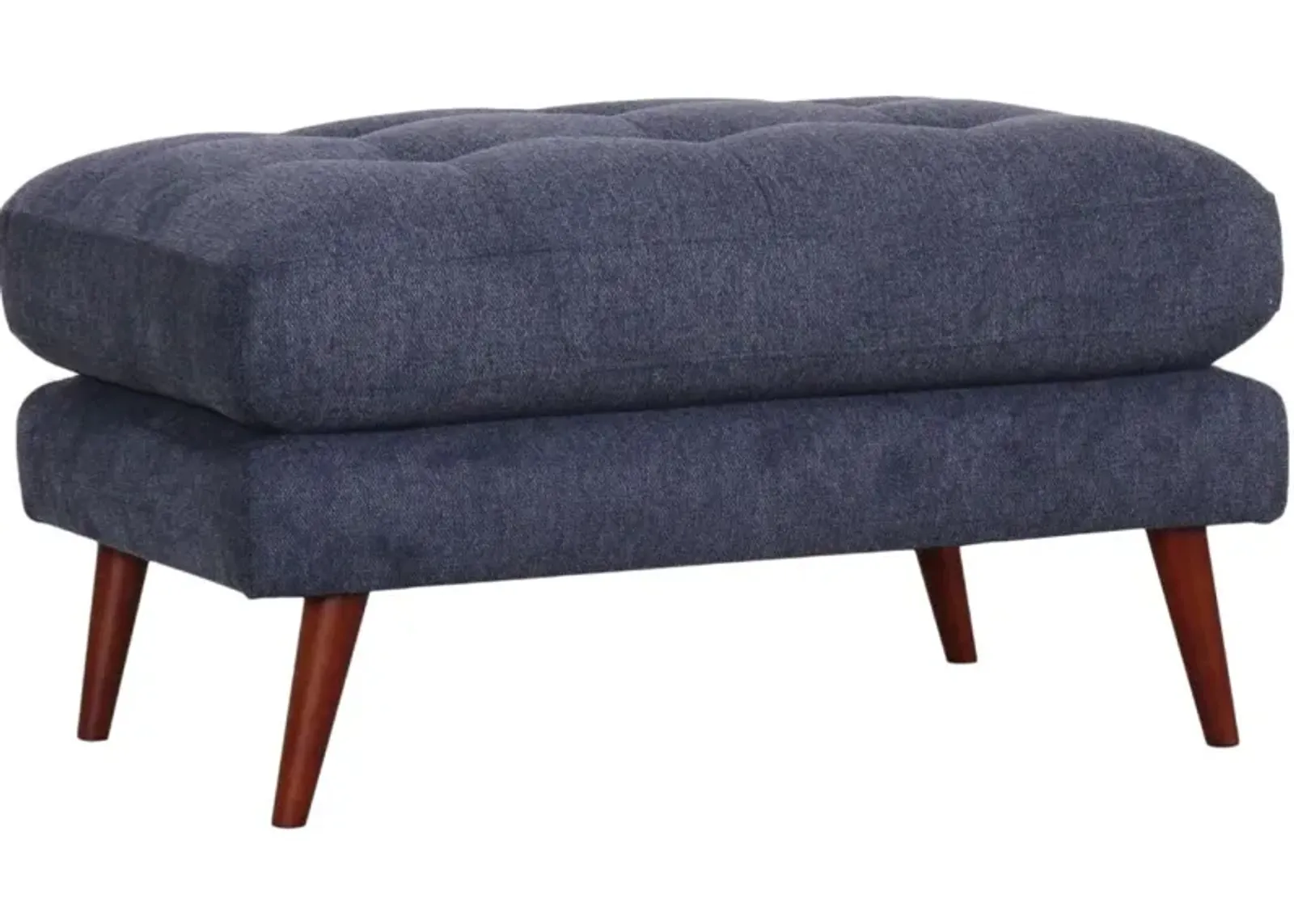 Liverpool Denim Blue Ottoman