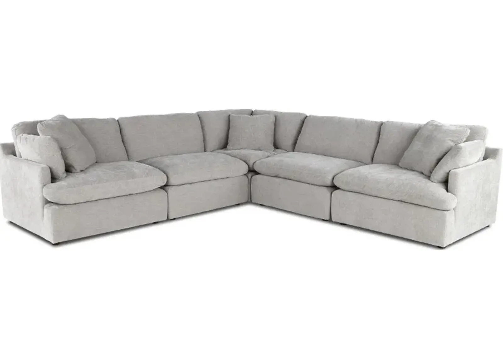 Inez Gray 5 Piece Sectional