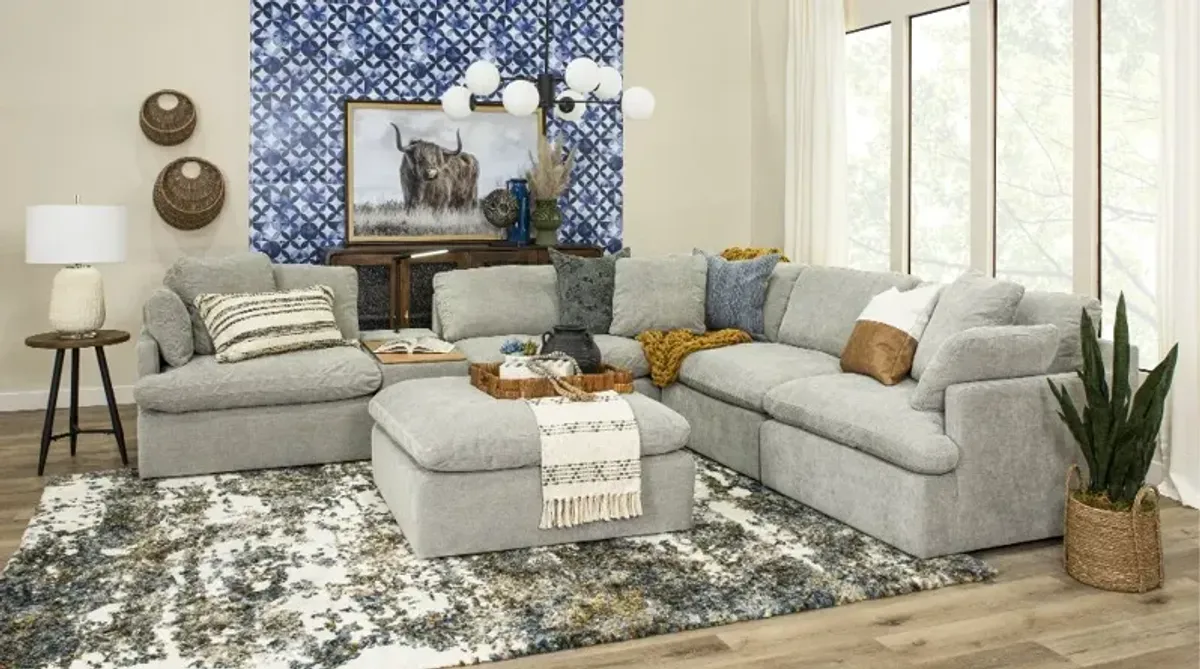 Inez Gray 6 Piece Sectional