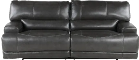 Stampede Charcoal Power Reclining Sofa