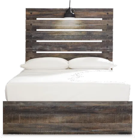 Sunset Park Rustic Brown Full Bed