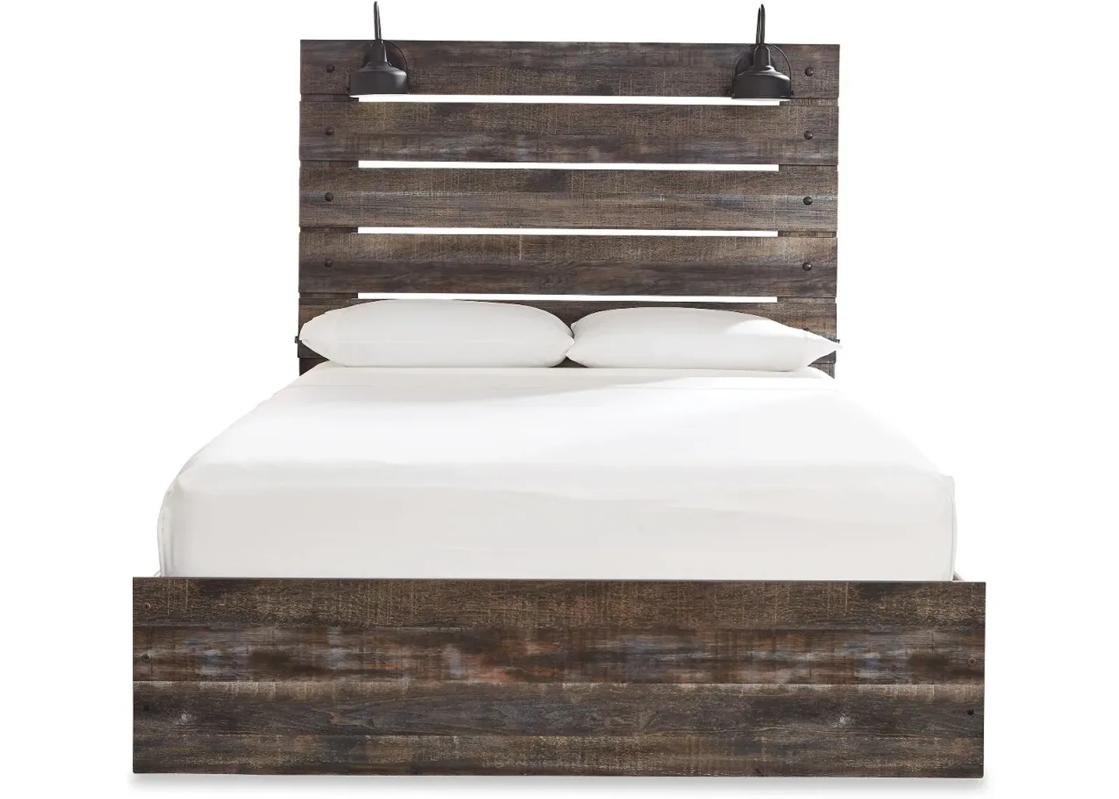 Sunset Park Rustic Brown Queen Bed