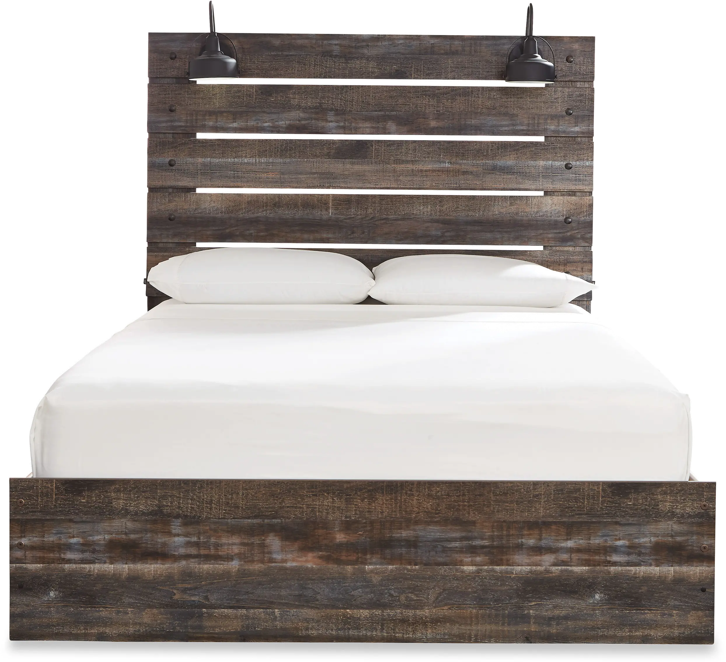 Sunset Park Rustic Brown Queen Bed