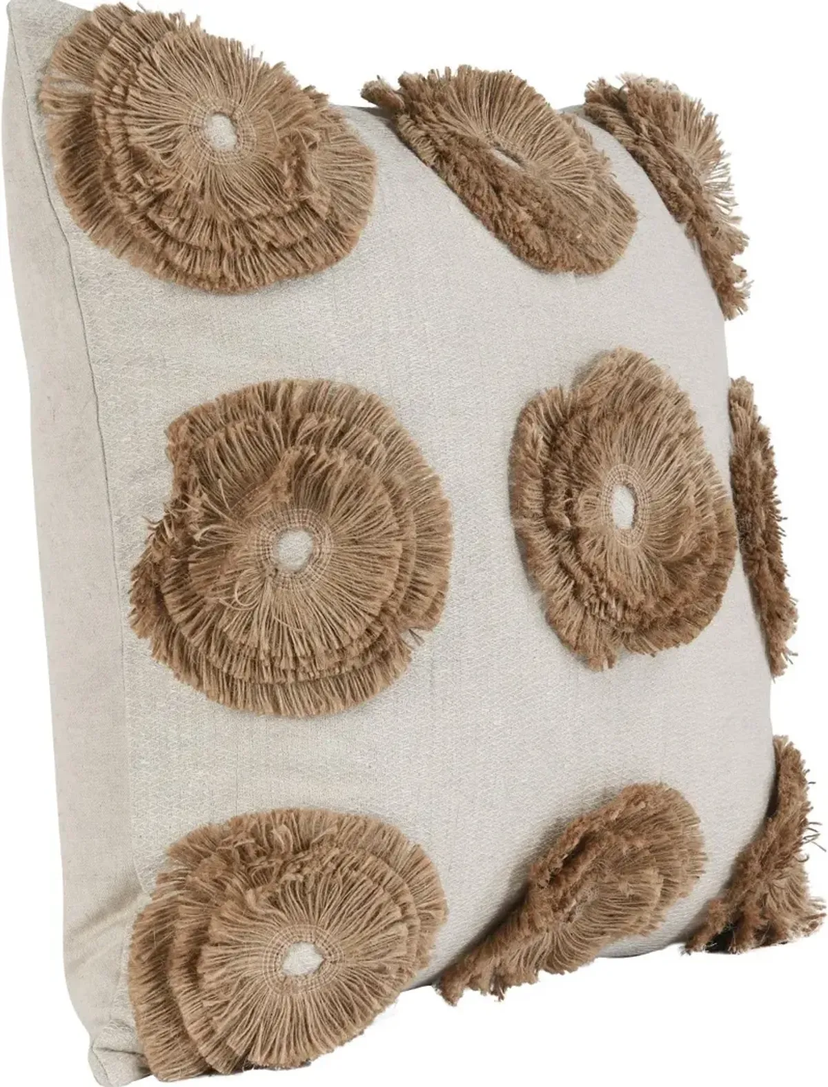 Halston Brown Toss Pillow