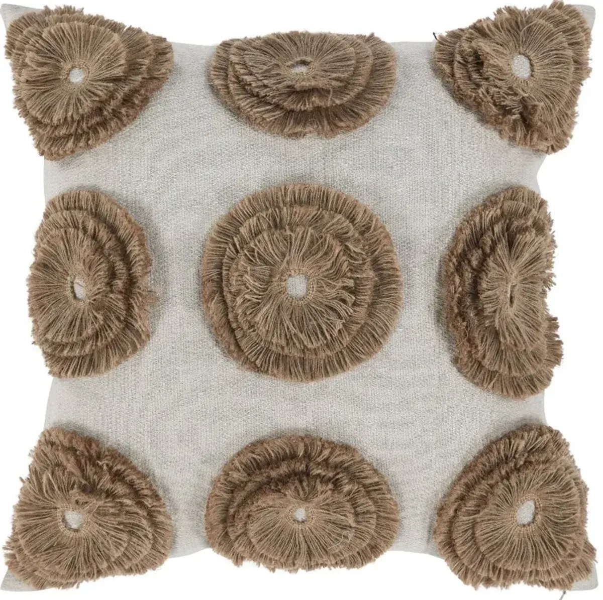 Halston Brown Toss Pillow