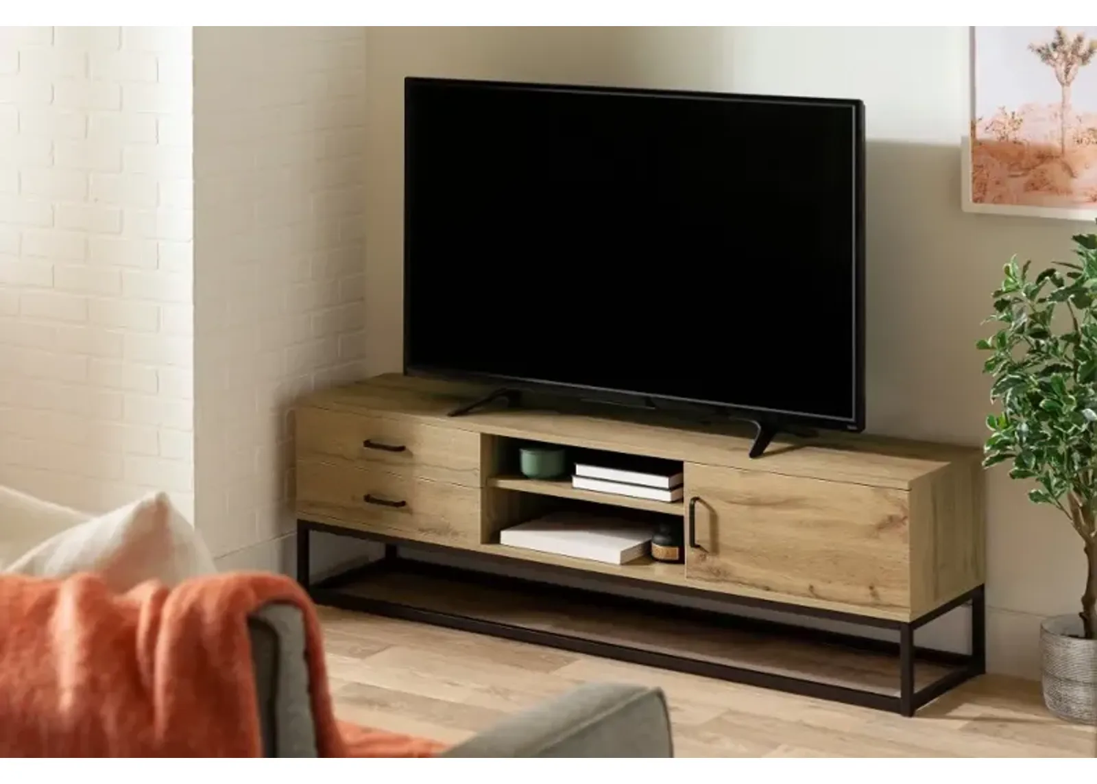 Mezzy Nordik Oak 59" TV Stand