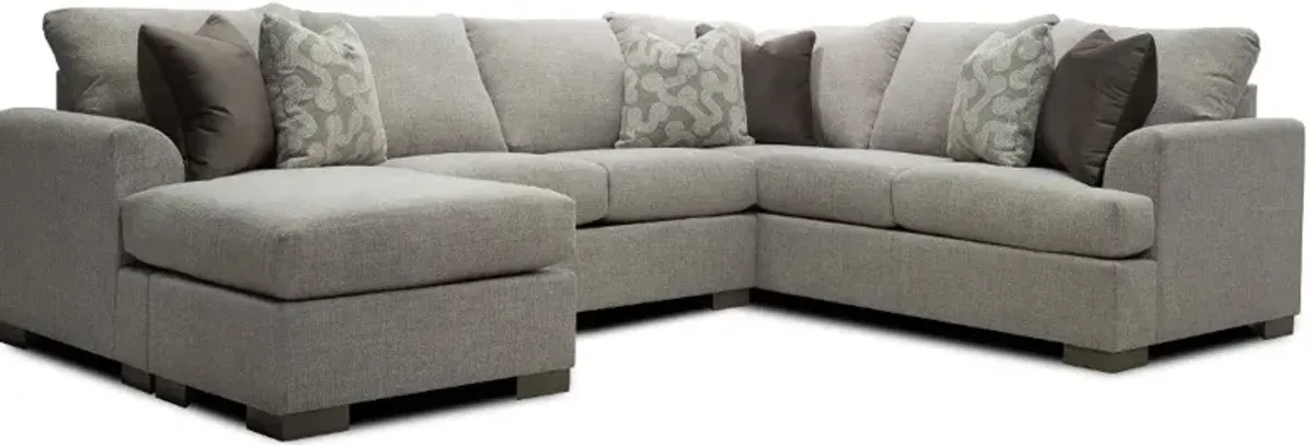 Villanova Oatmeal Taupe 2 Piece Sectional