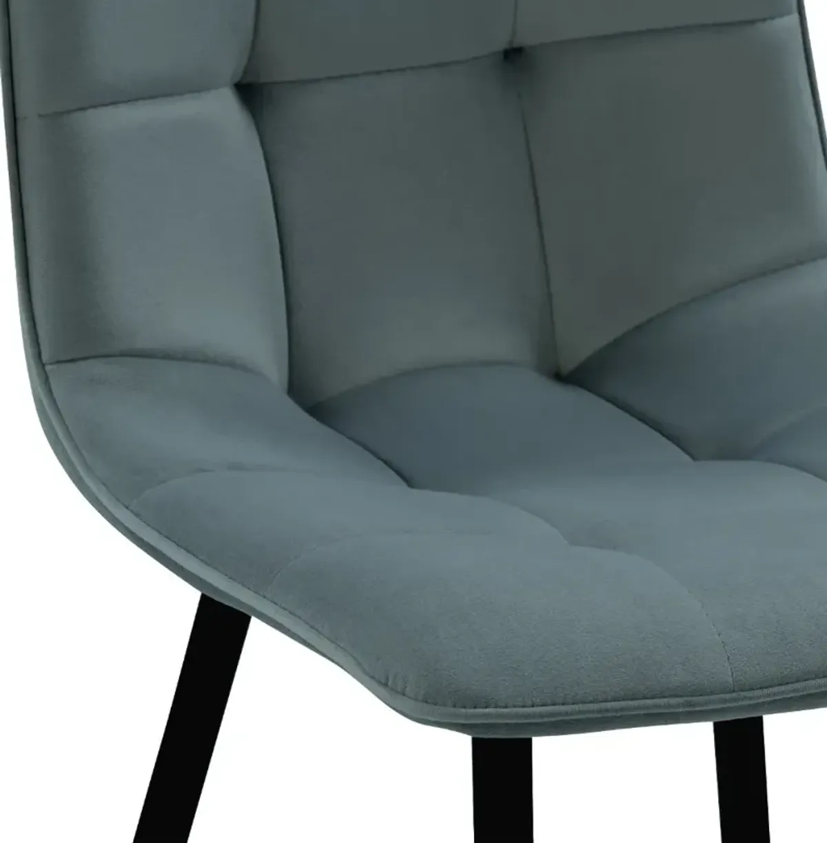 Nash Teal Velvet Side Chair, Set of 2