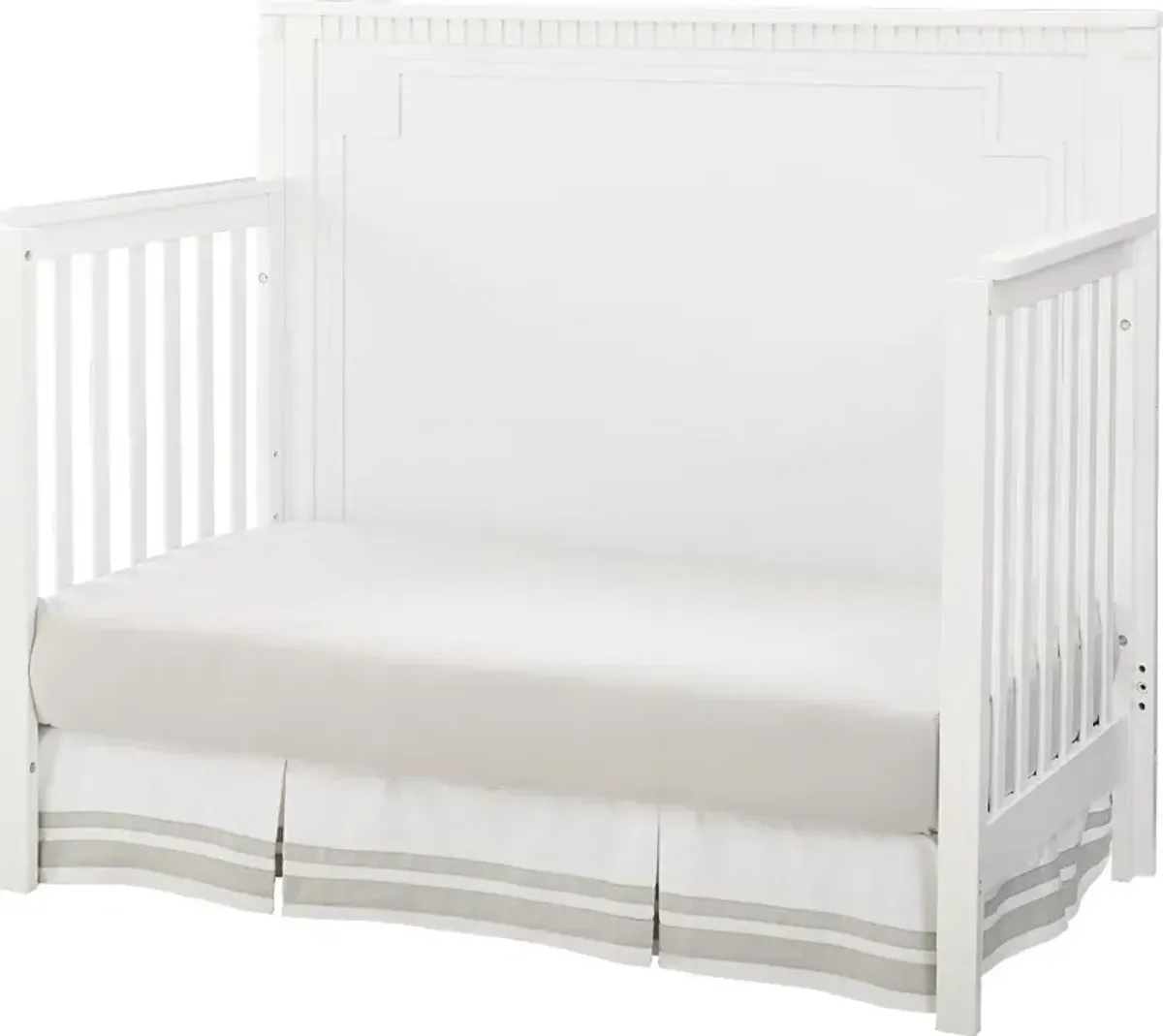 Emery White 3-in-1 Convertible Crib