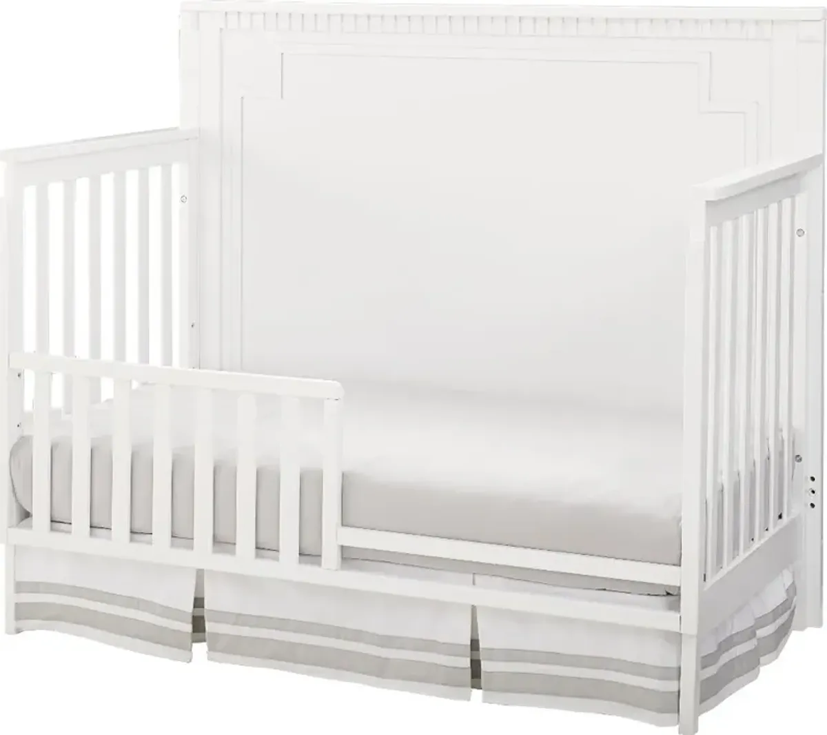 Emery White 3-in-1 Convertible Crib