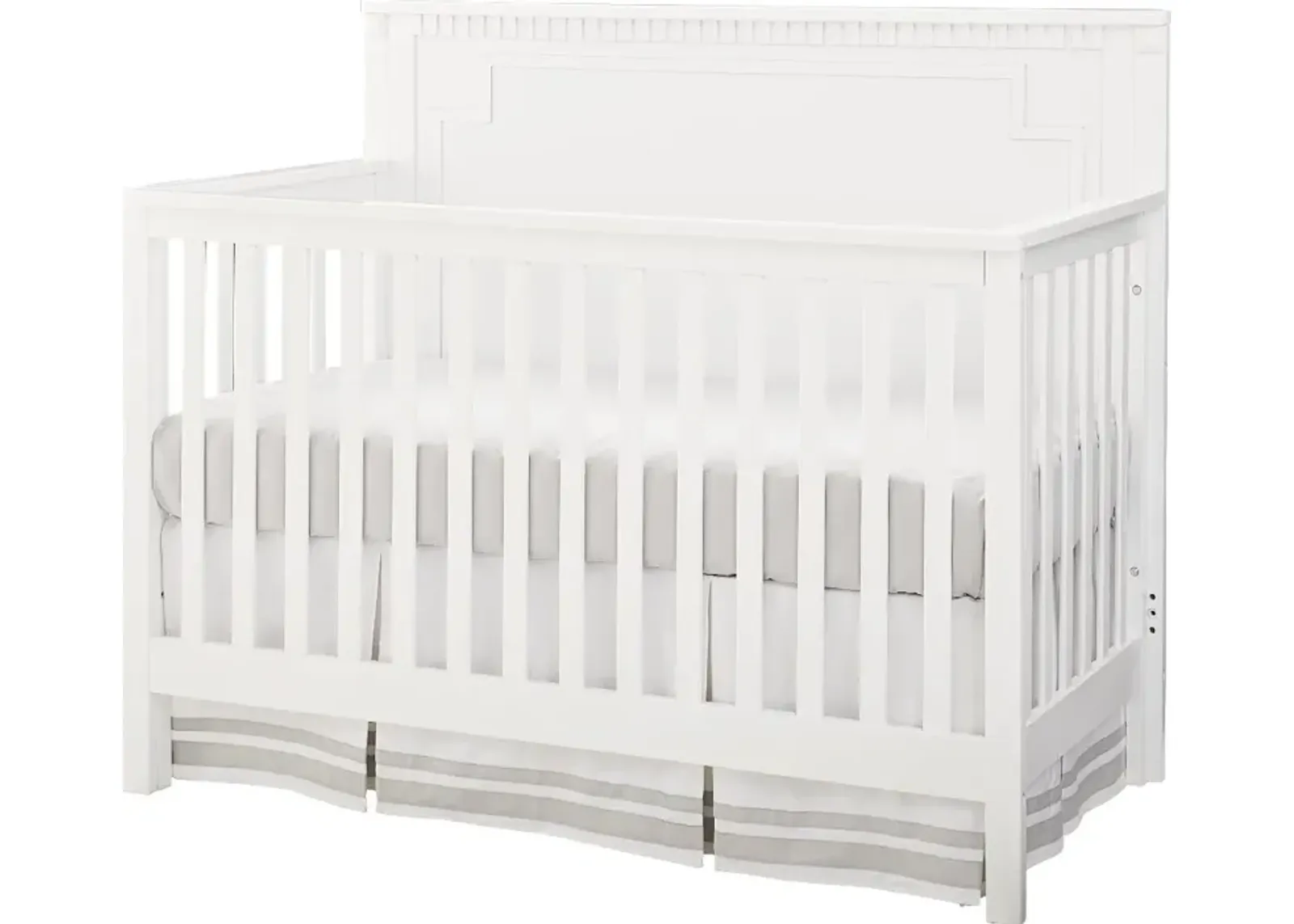 Emery White 3-in-1 Convertible Crib