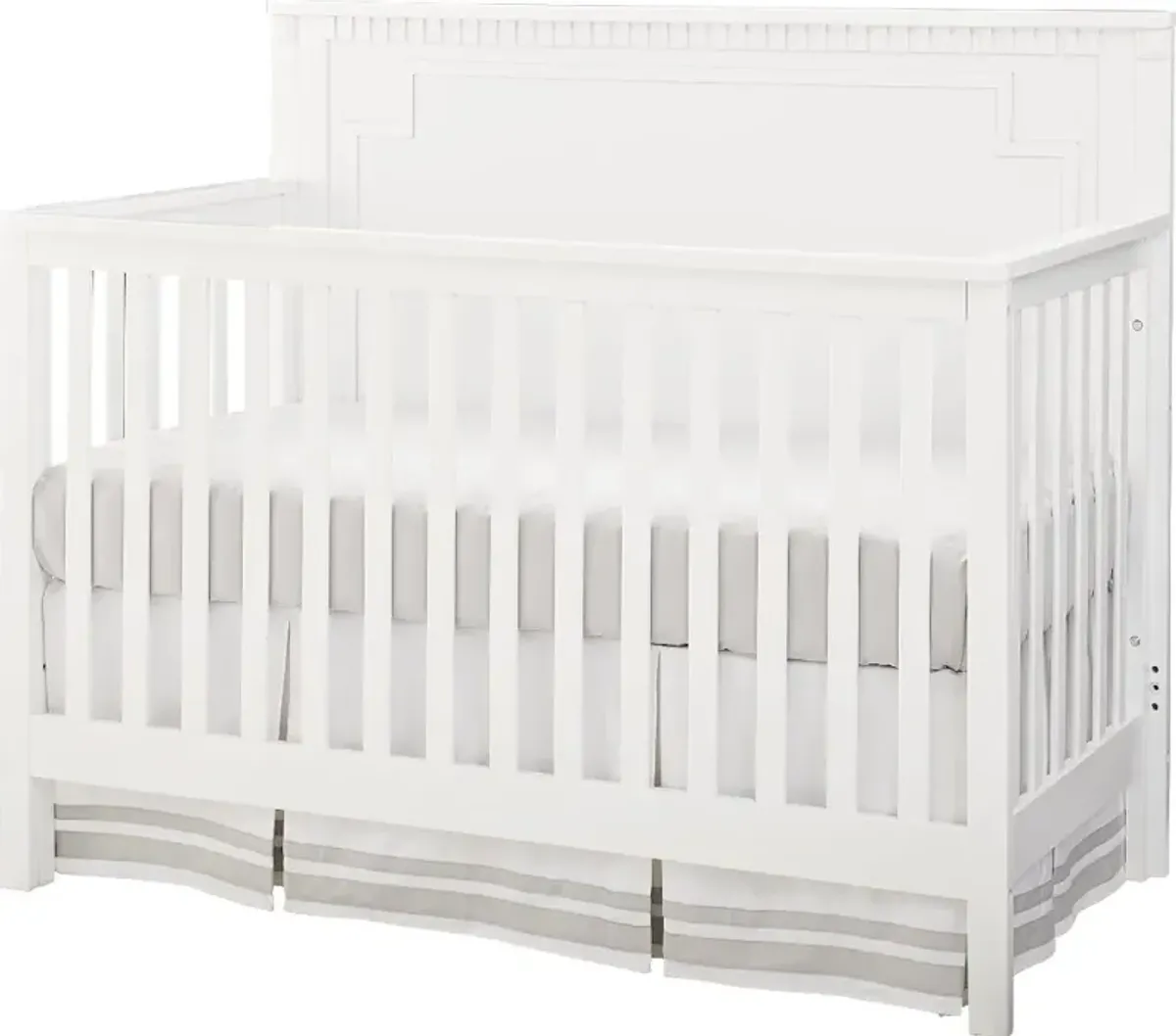 Emery White 3-in-1 Convertible Crib