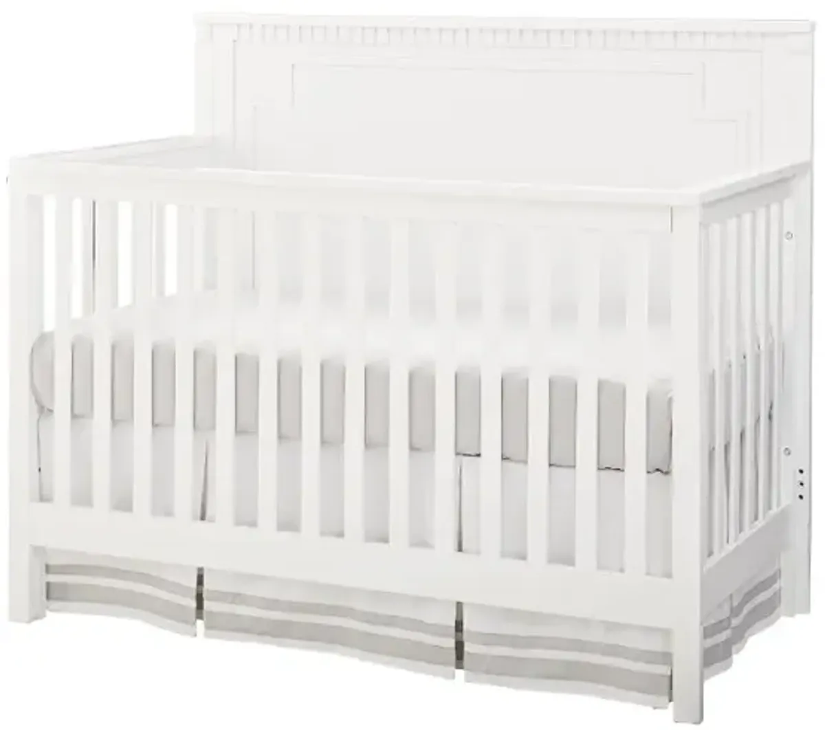 Emery White 3-in-1 Convertible Crib