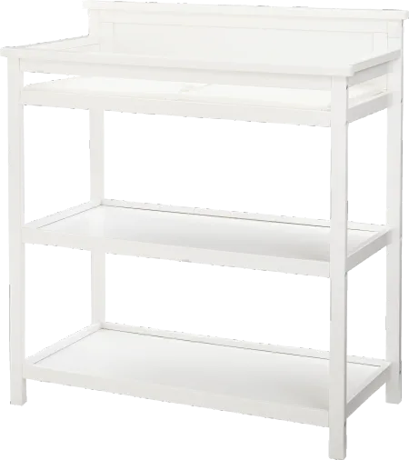Emery White Changing Table