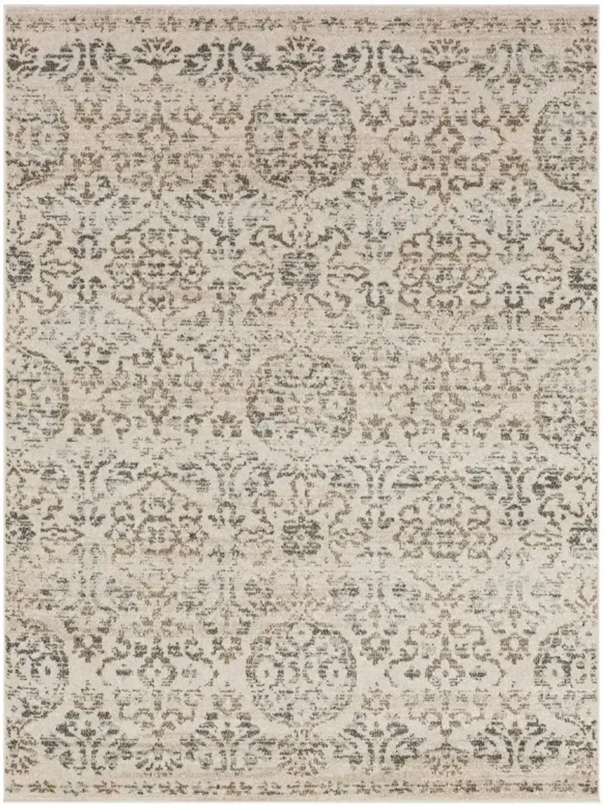 Whimsey 5 x 8 Hill Gardens Ivory Area Rug