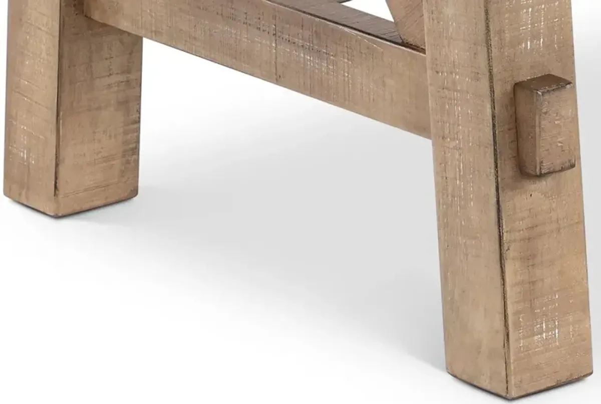 Vivian Light Brown Writing Desk