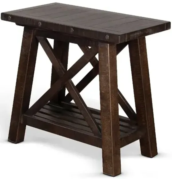 Vivian Brown Chairside Table