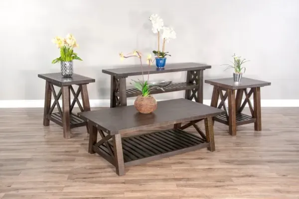 Vivian Brown End Table