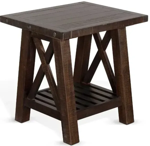 Vivian Brown End Table