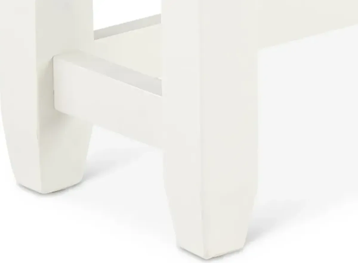 Cordero White Console Table