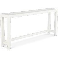 Cordero White Console Table