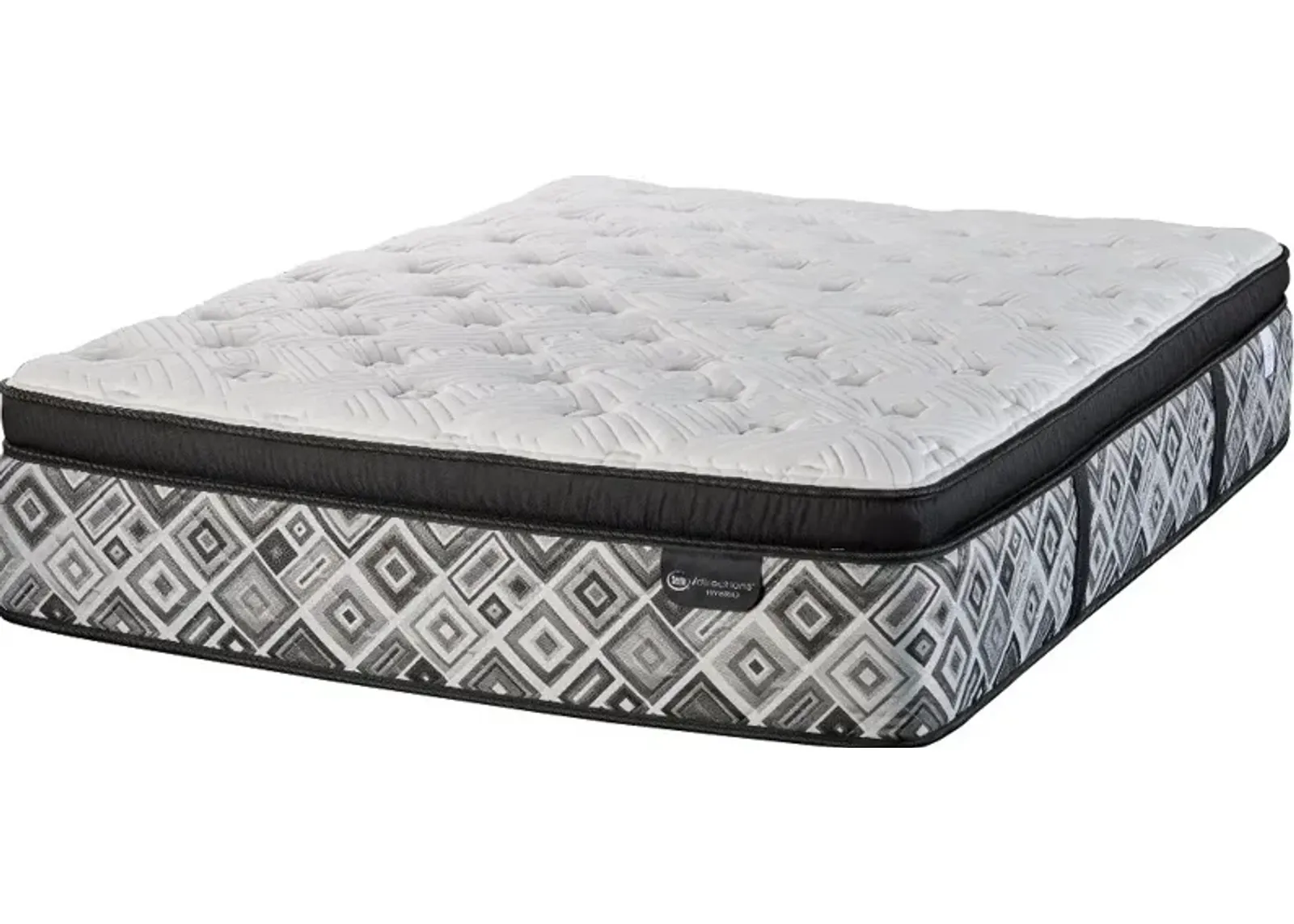 Serta Argente Hybrid Plush Euro Top Twin Mattress