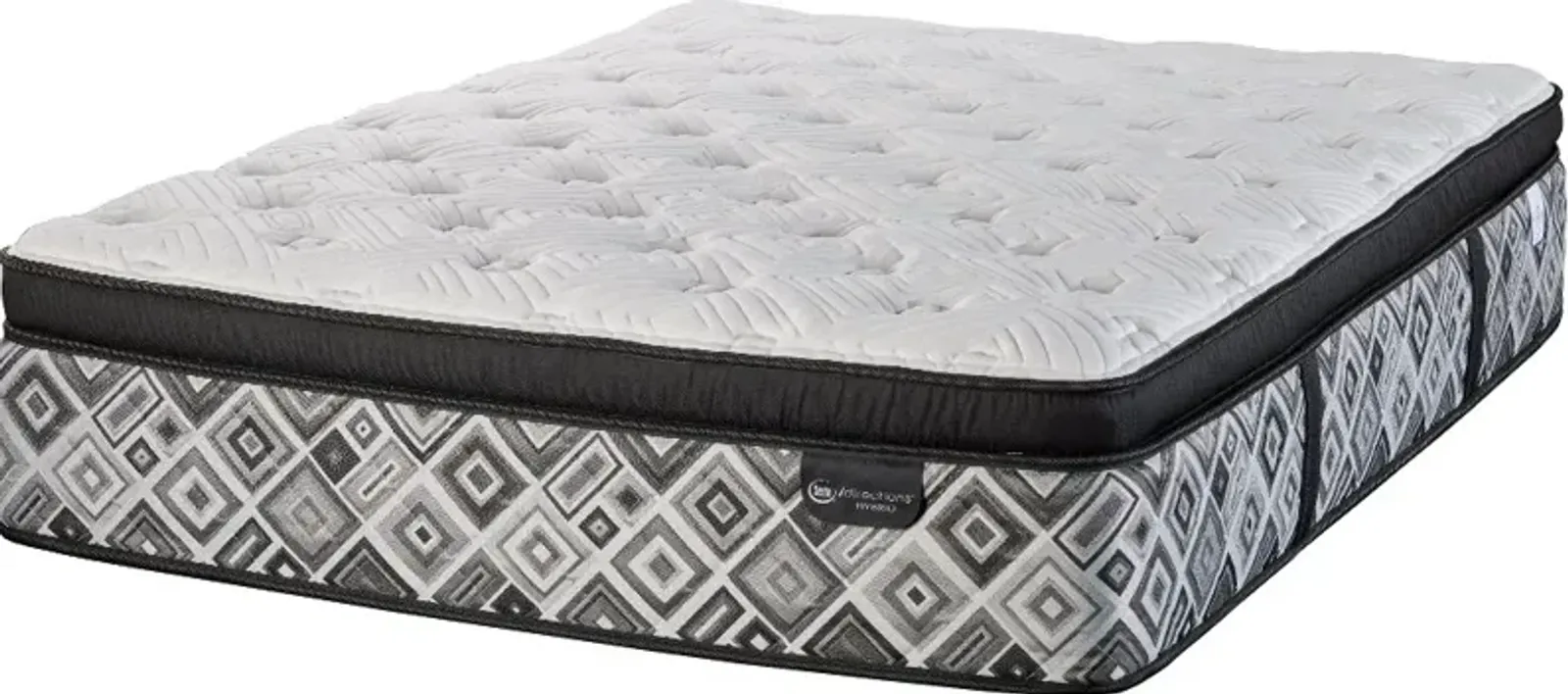 Serta Argente Hybrid Plush Euro Top Twin Mattress