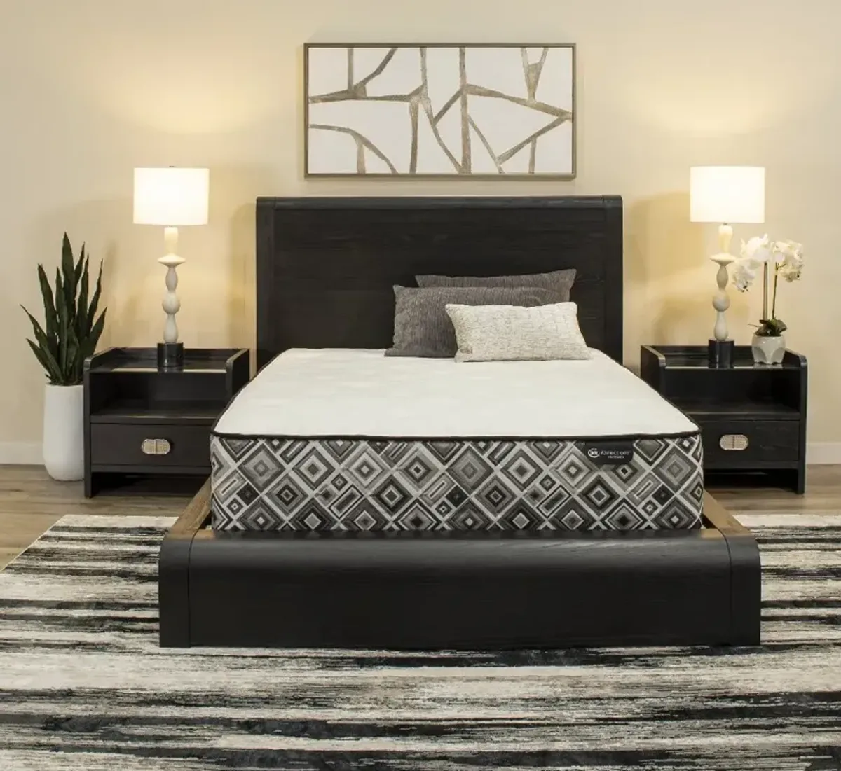Serta Argente Hybrid Medium Split King Mattress