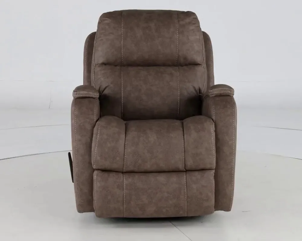 Zena Bolero Taupe Swivel Glider Recliner