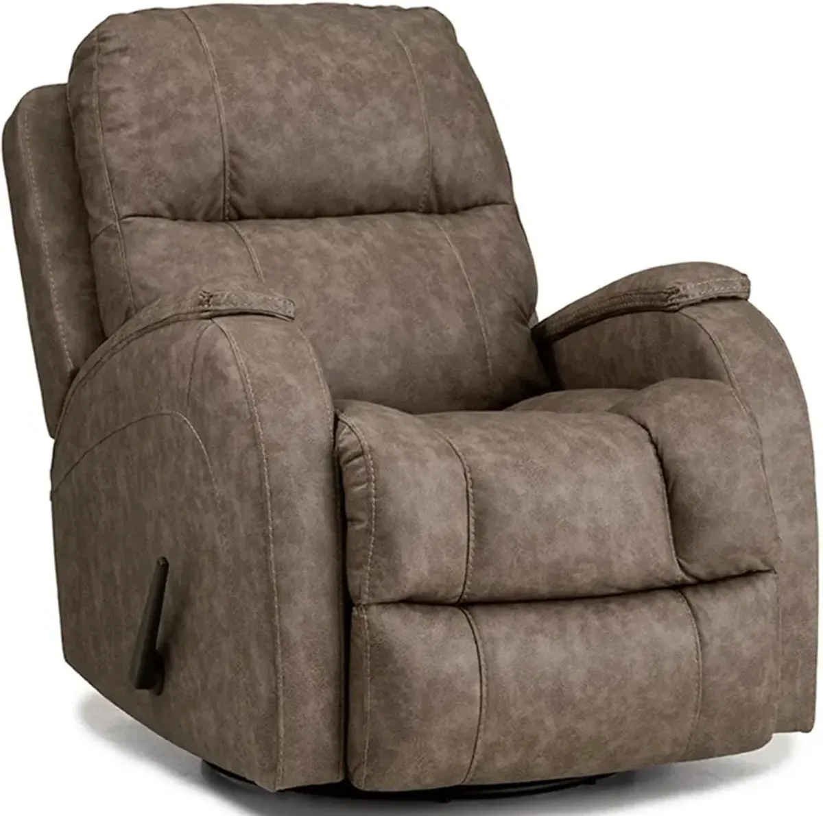 Zena Bolero Taupe Swivel Glider Recliner