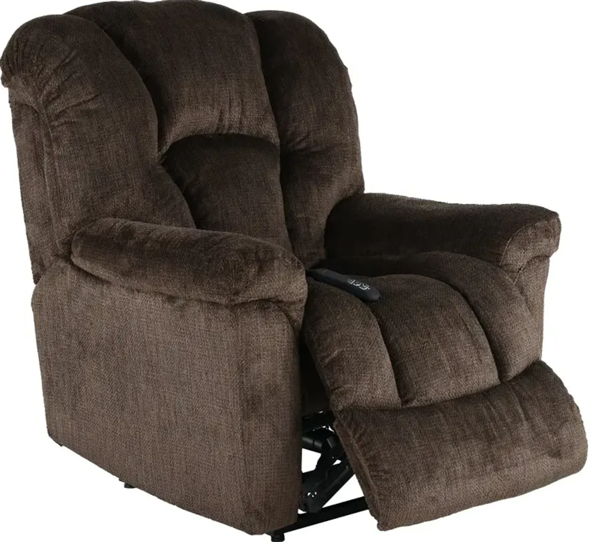 Equalizer Fudge Dark Brown Power Lift Recliner