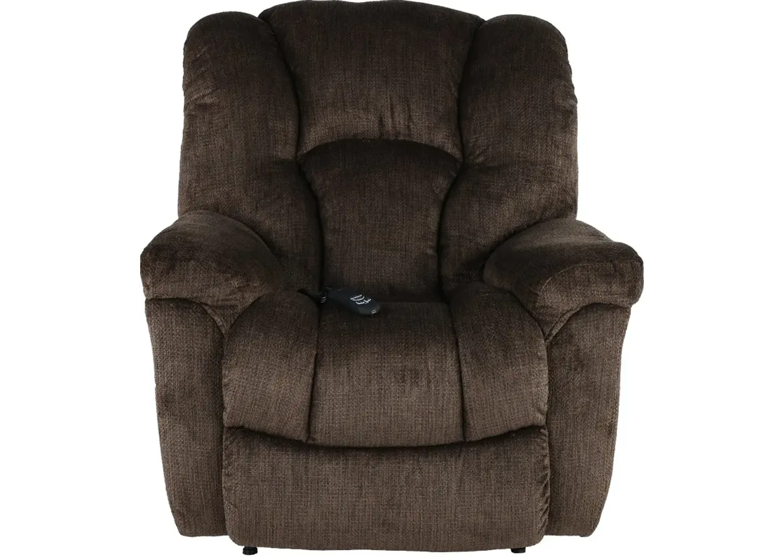 Equalizer Fudge Dark Brown Power Lift Recliner