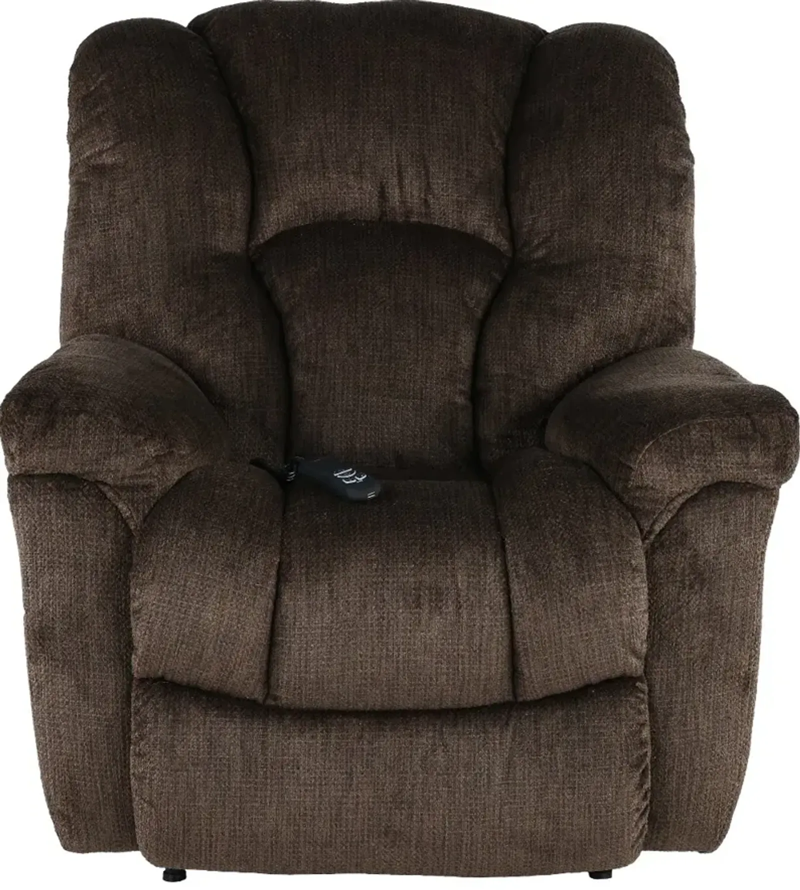 Equalizer Fudge Dark Brown Power Lift Recliner