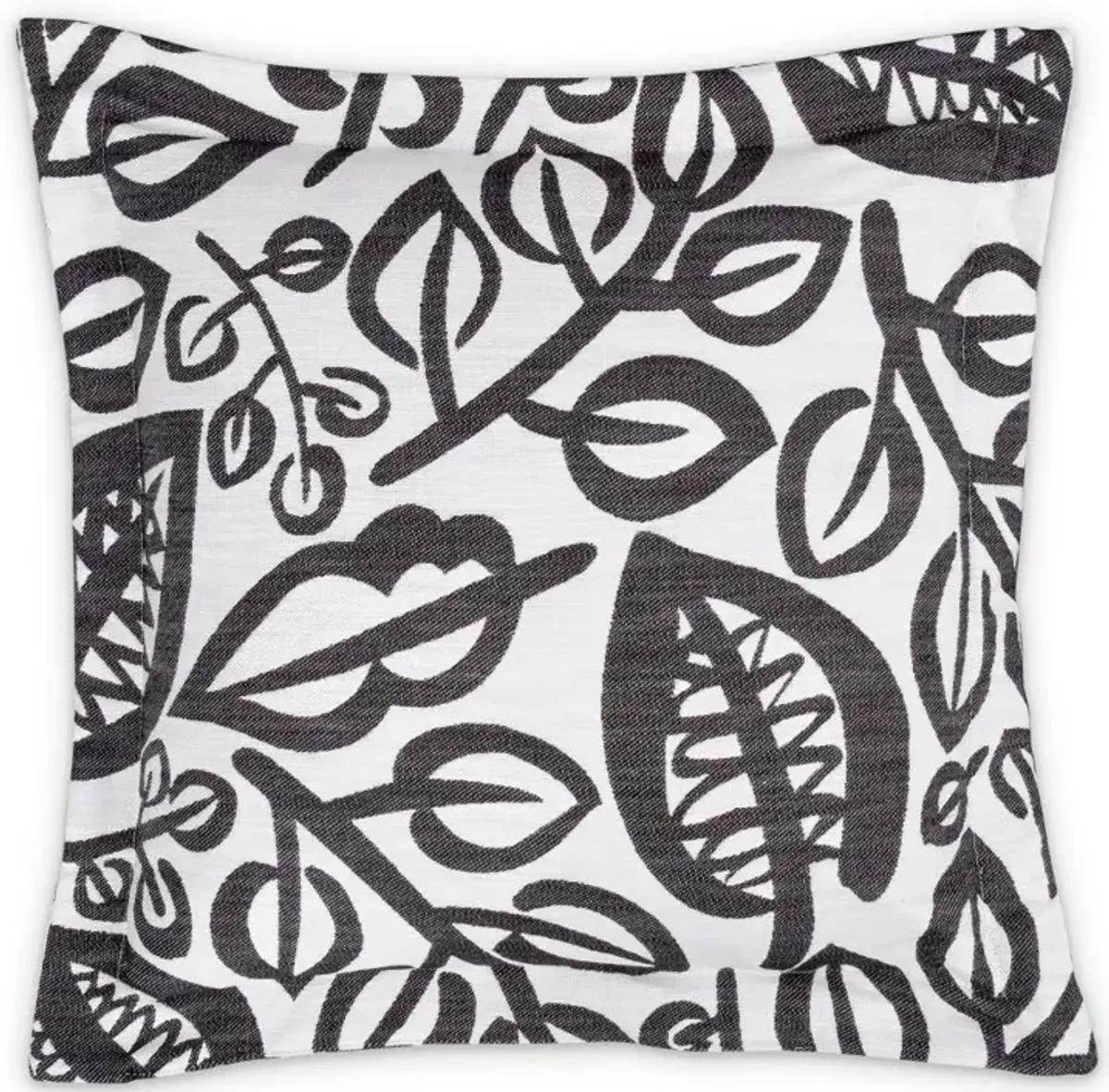 Uptown Downtown Black and Whtie Accent Pillow