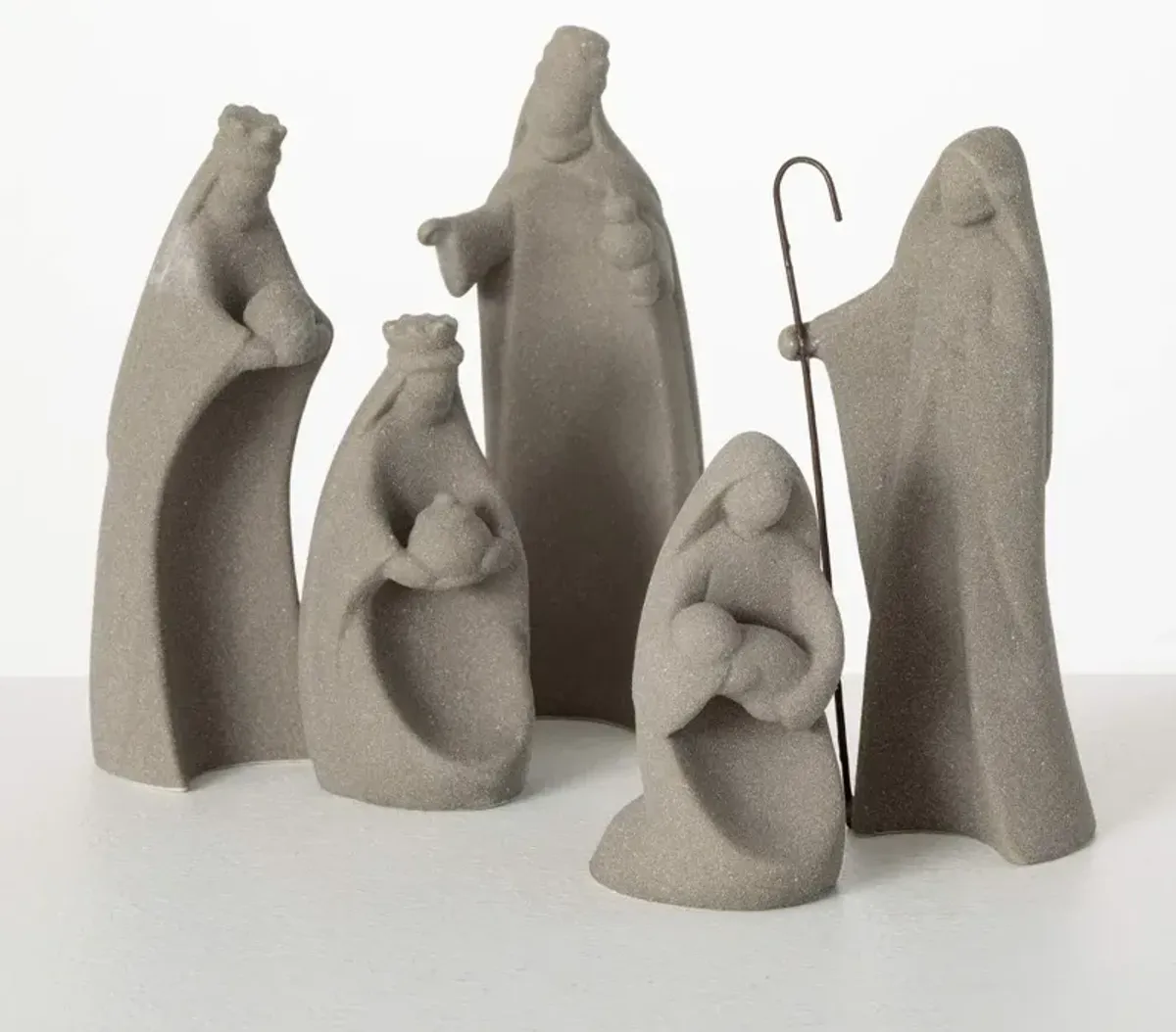 Assorted Modern Ceramic Nativity Set