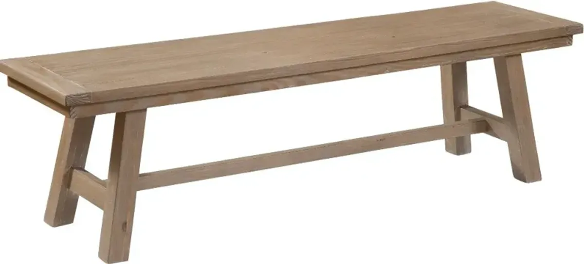 Beach House Natural Dining Bench