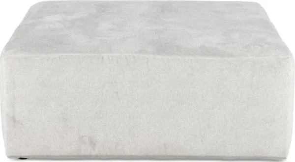 Titan Gray Cocktail Ottoman