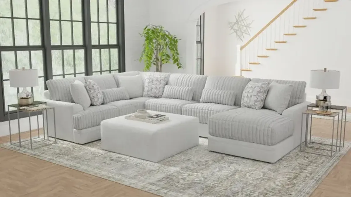 Titan Gray 3 Piece Sectional