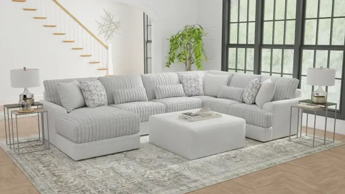 Titan Gray 3 Piece Sectional