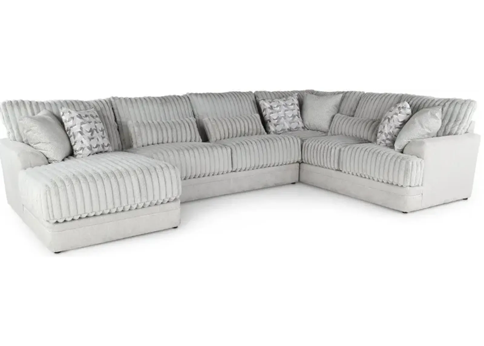 Titan Gray 3 Piece Sectional