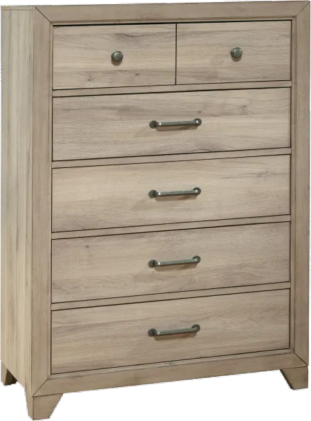 River Creek Natural Birch Chest of Drawers