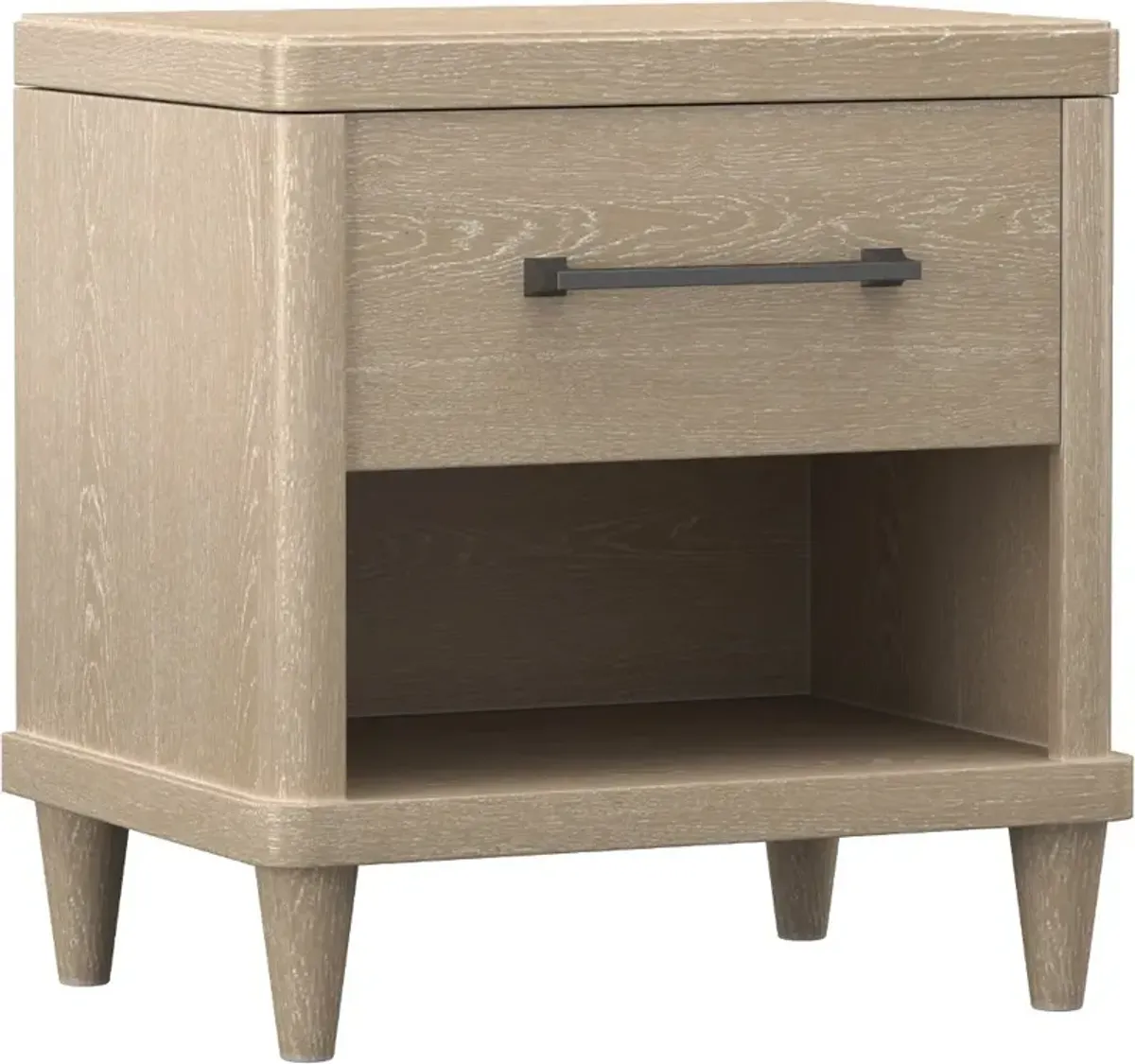 Portside Light Oak Nightstand