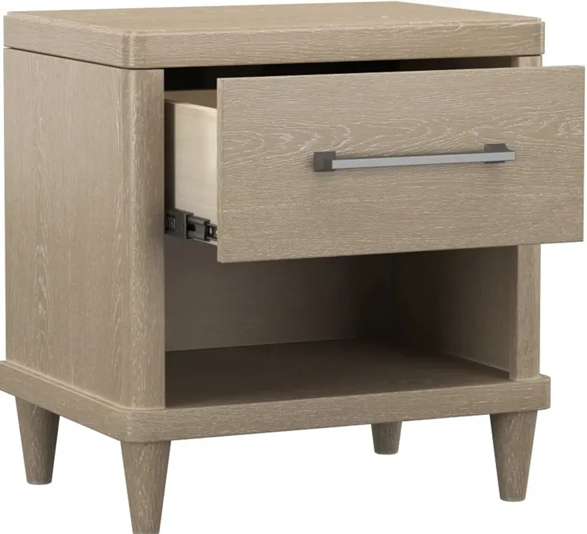 Portside Light Oak Nightstand