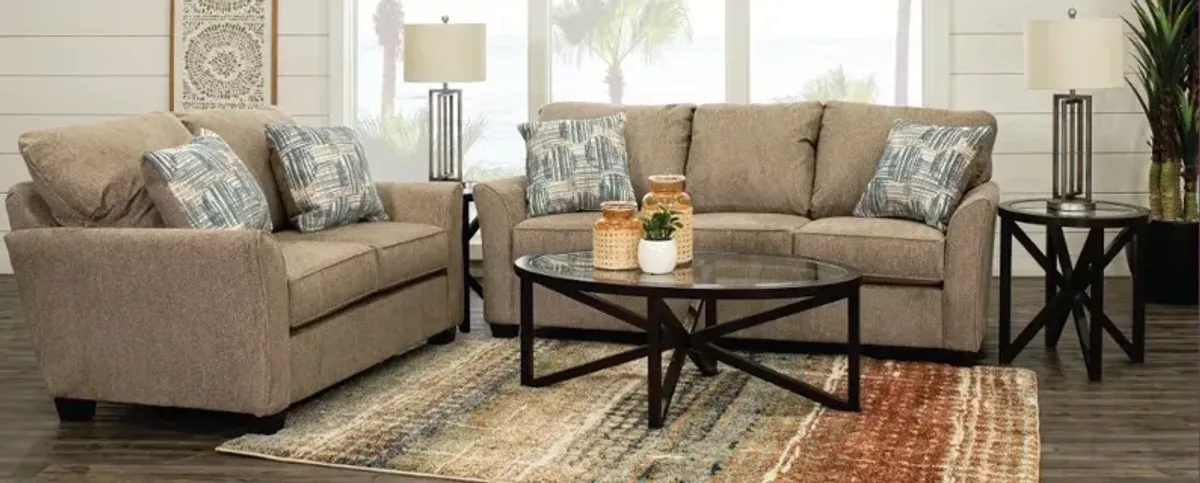 Tara Brown 7 Piece Living Room Set